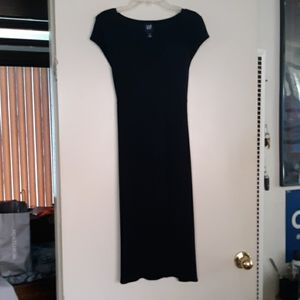 Gap midi black dress